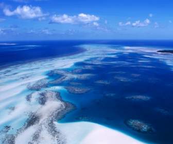 Korallenriff-Tapete-Australien-Welt