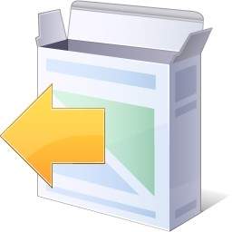 Cover Box With Left Arrow