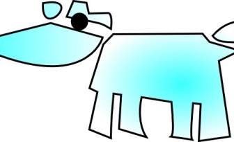 牛とスターのクリップアート