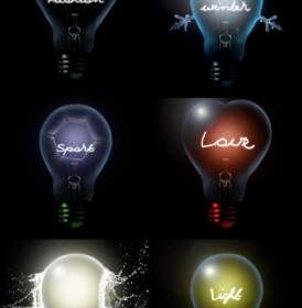 Kreatif Light Bulb Hd Gambar
