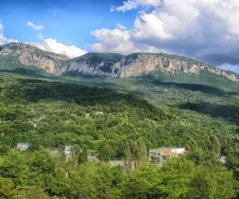 Montañas De Crimea Paisaje