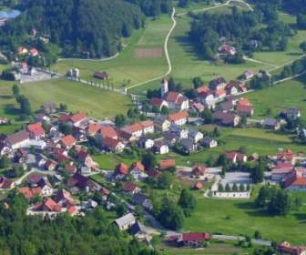 Crni Vrh Slovenia Village
