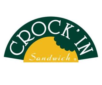 Crock In Sandwich