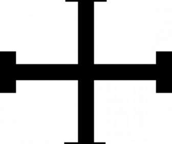 Cross Của Jerusalem Clip Nghệ Thuật