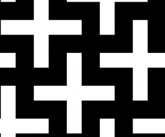Crosses Pattern Clip Art