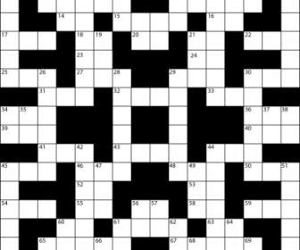 Crossword Puzzle Clip Art