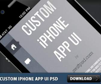 Custom Iphone App Ui Psd
