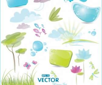 Cute Vector Elements Vector