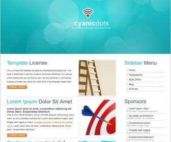Cyanicdots Template