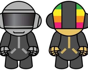 Daft Punk-Puppen