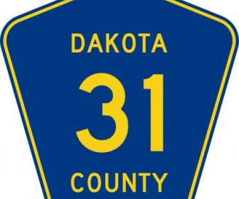 Clipart De Dakota County Route