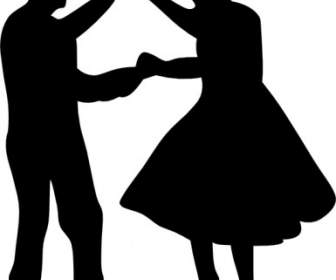 Danse Clipart Couple La Cinquantaine
