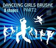 Dancing Girls Brush Part