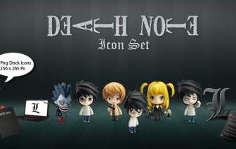Death Note Icon Set Pack Icônes