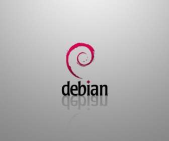 Komputer Linux Debian Wallpaper