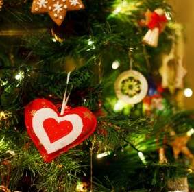 Decoration On A Christmas Tree
