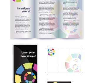 Delicate Leaflets And Booklets Vector
