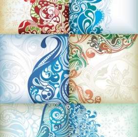 Delicate Pattern Background Vector