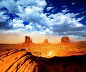 砂漠壁紙風景自然
