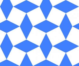 Diamond Squares Pattern Clip Art