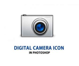 デジタル カメラのアイコンの Psd ファイル