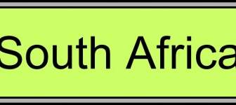 デジタルの南アフリカ共和国の Svg を表示します。