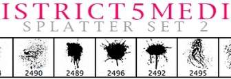 District5media Splatter Set