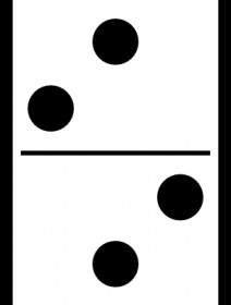 Domino Set Clip Art