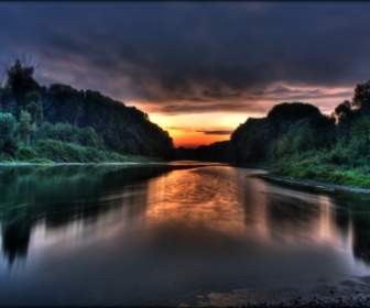 Donau Wschód Tapety Fotografia Manipulować Natura