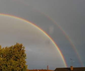 Double Rainbow Secondary Rainbow Rainbow