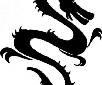 Dragon Silhouette Clip Art