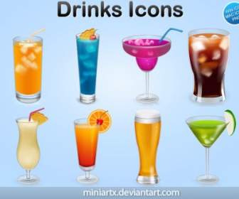 Drinks Icons Icons Pack