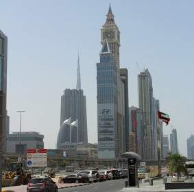 Dubai Wolkenkratzer-Stadt