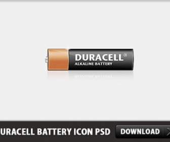 Duracell Battery Icon Free Psd