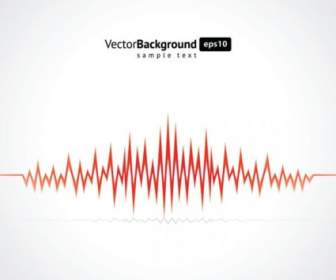 Dynamische Audio Wellen Vektor