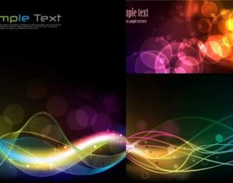 Dynamic Effects Light Line Vector
