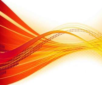 Dynamic Flow Line Vector Background