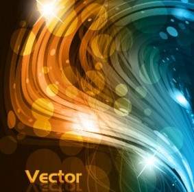 Dynamic Glare Background Vector
