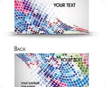 Dynamic Gorgeous Card Background Vector