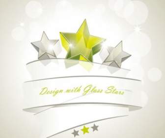 Dynamic Star Background Vector
