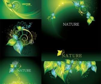 Dynamic Vector Green Background