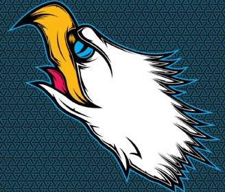 Eagle Head Vector Illustration