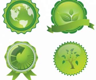 Earth Conservation Badges And Seals