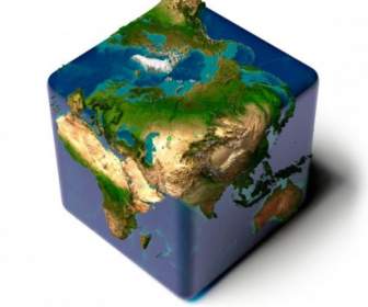 地球极坐标高清图片