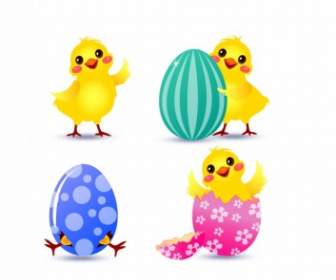 Easter Chick Set