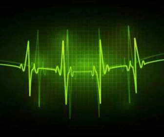 Latar Belakang Vektor Abstrak EKG