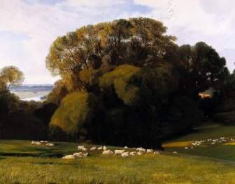 Edward Lear Landscape Painting