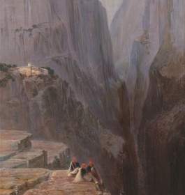 Edward Lear Gemälde Öl Auf Leinwand