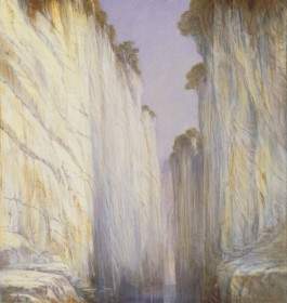 Edward Lear Gemälde Öl Auf Leinwand