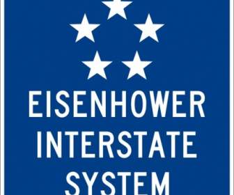 Eisenhower Zwischenstaatlichen System ClipArt